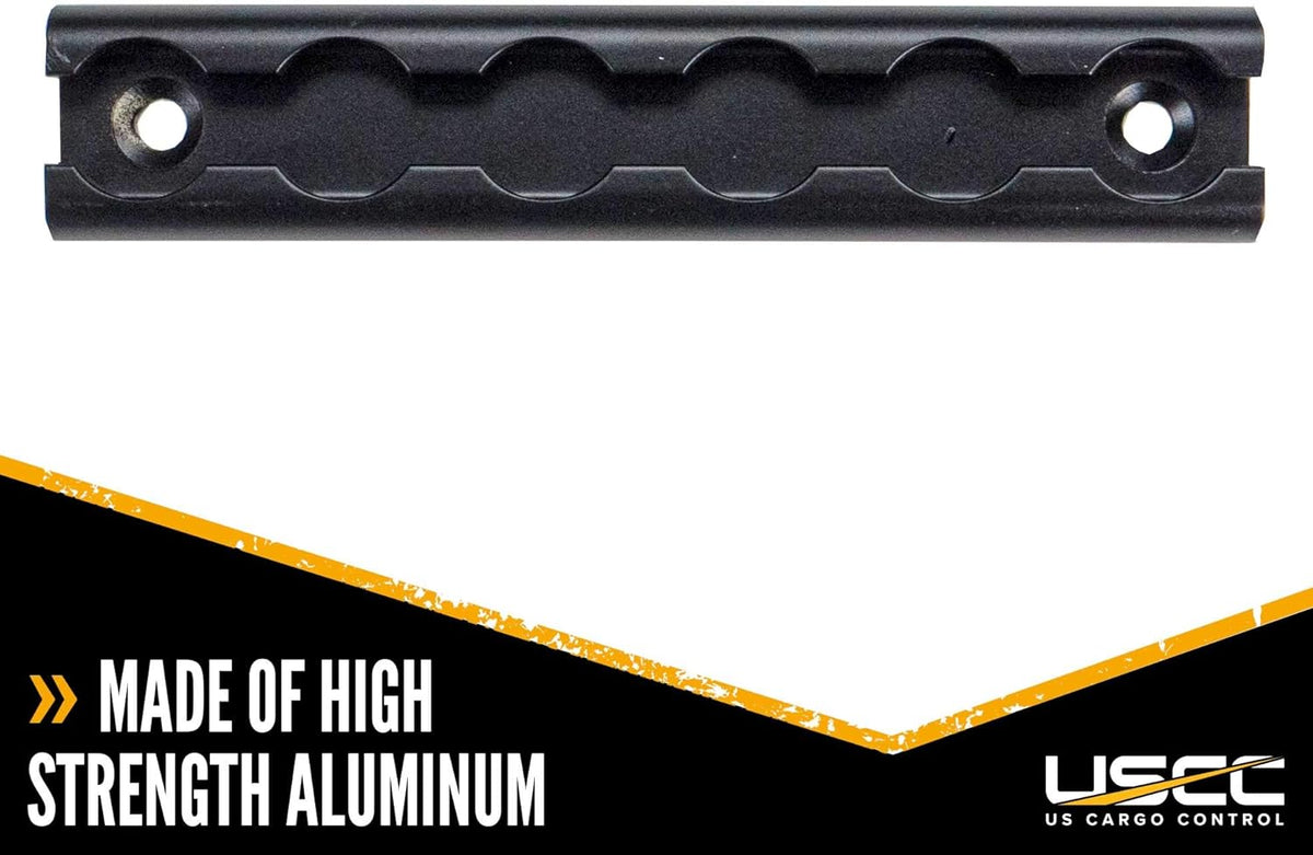 Black L Track 6 Inch Length 4 Pack U6778