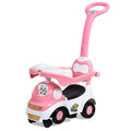 Pink Ride on Push Car with Music Box & Horn I52153