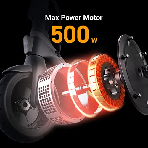 Electric KickScooter, 300W Brushless Motor, 15.5 Mile Range, 15.5 MPH, 8.1" Tires U816655