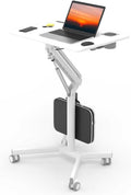 Portable Height Adjustable Laptop Desk with Wheels C86105