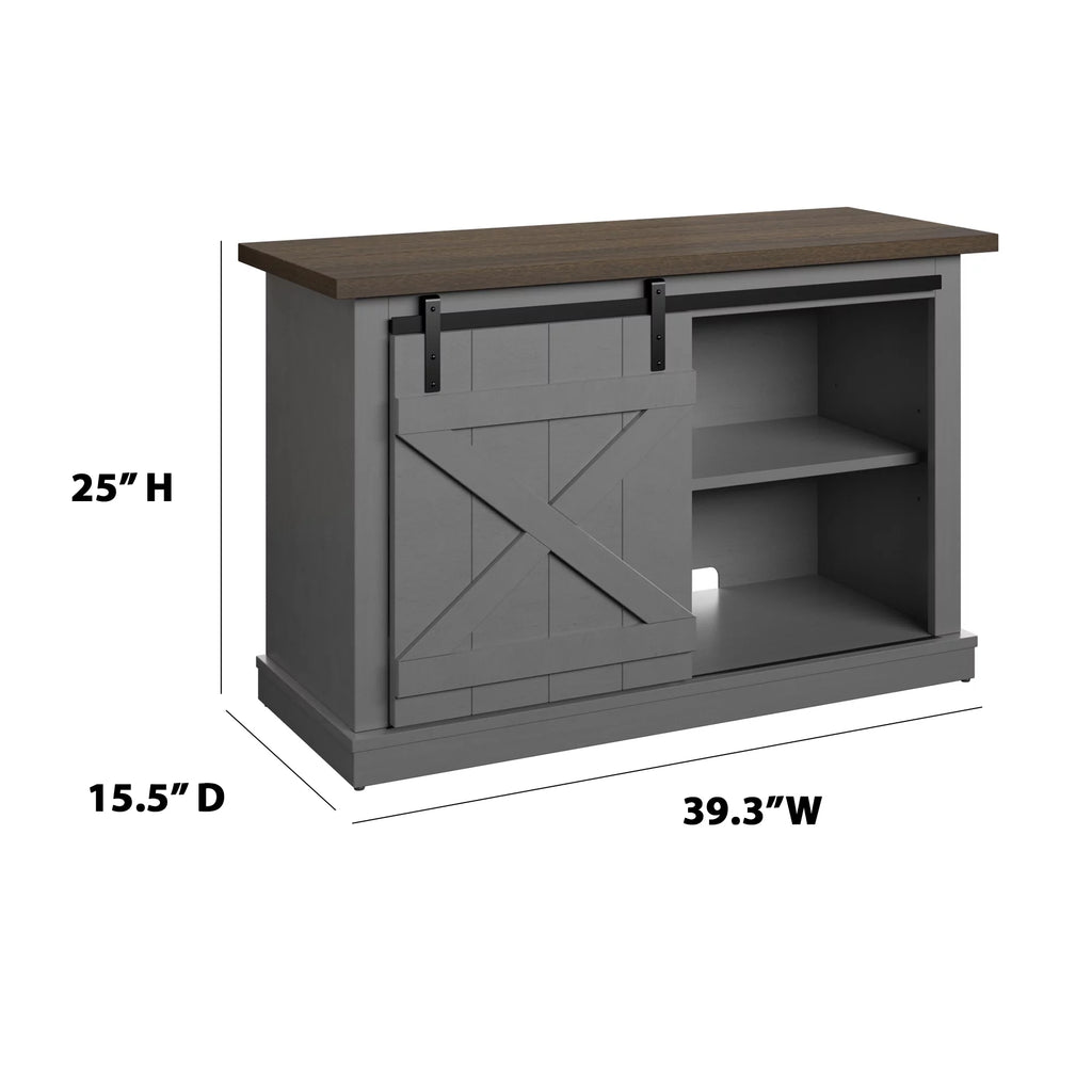 White Farmhouse TV Stand C541