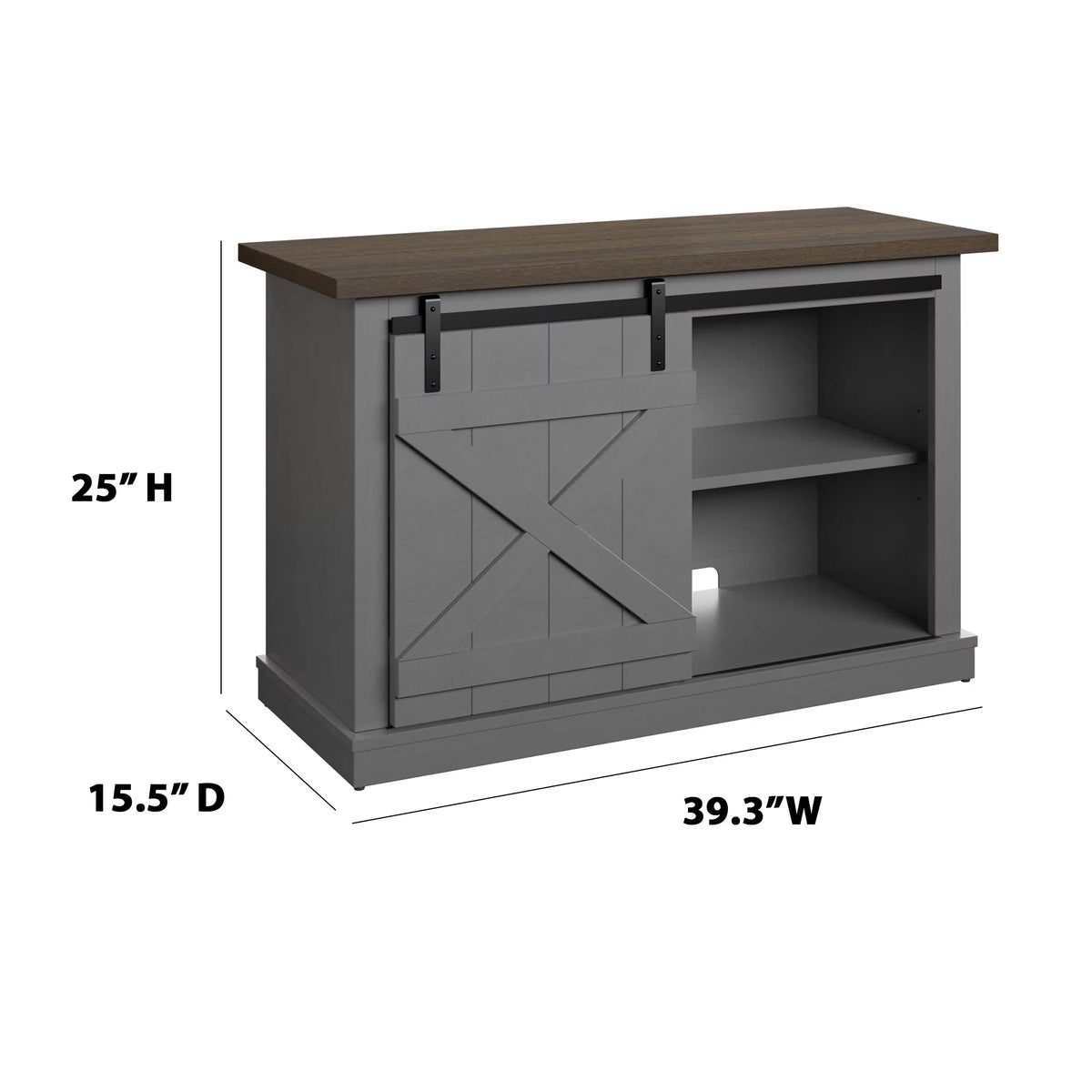 White Farmhouse TV Stand C541
