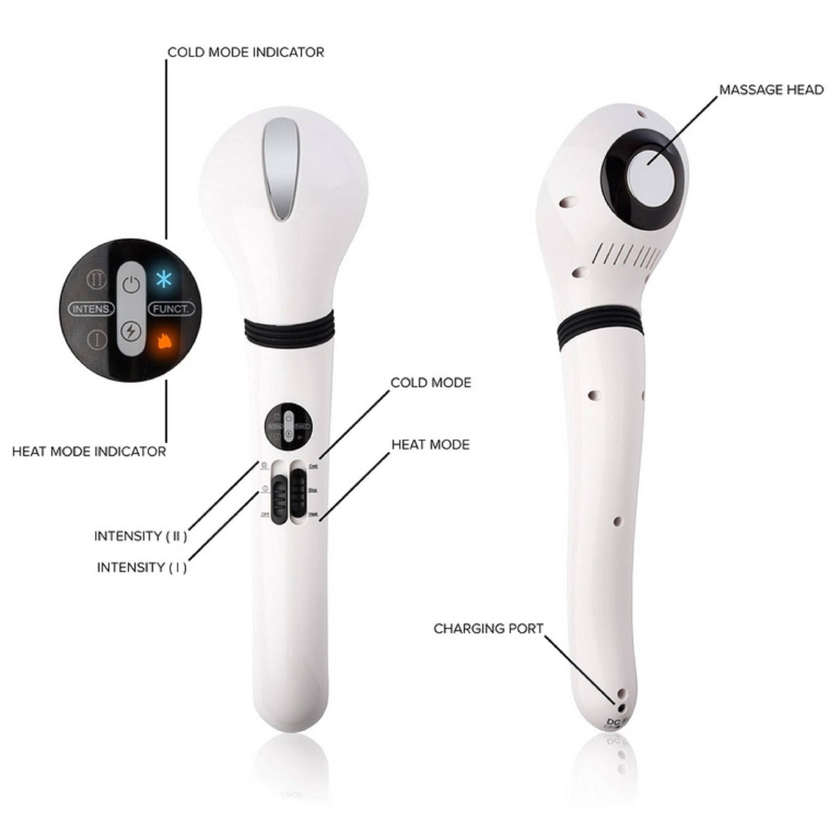 Hot and Cold Body Percussion Massager L2857