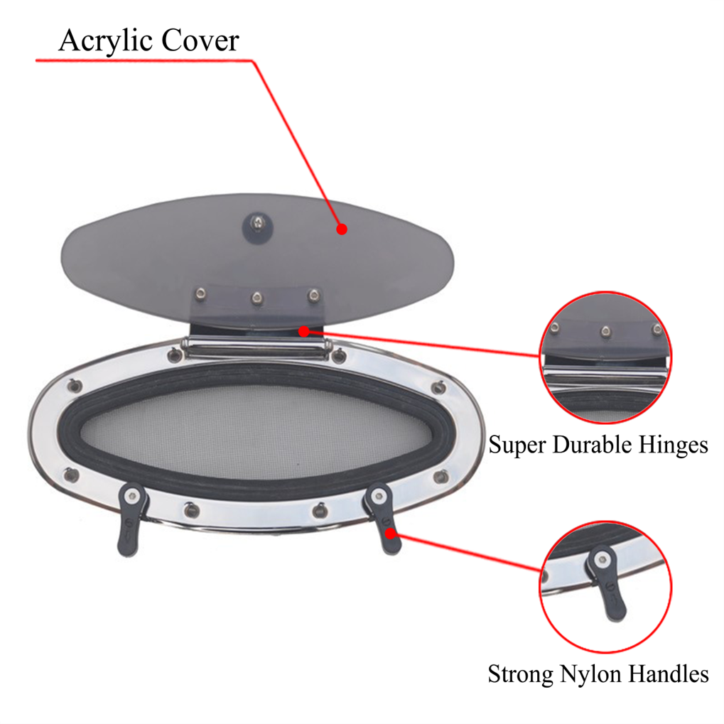 Stainless Steel Boat Porthole I4660