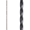 44 in. x 0.5 Double Twist Wrought Iron Baluster Z497838
