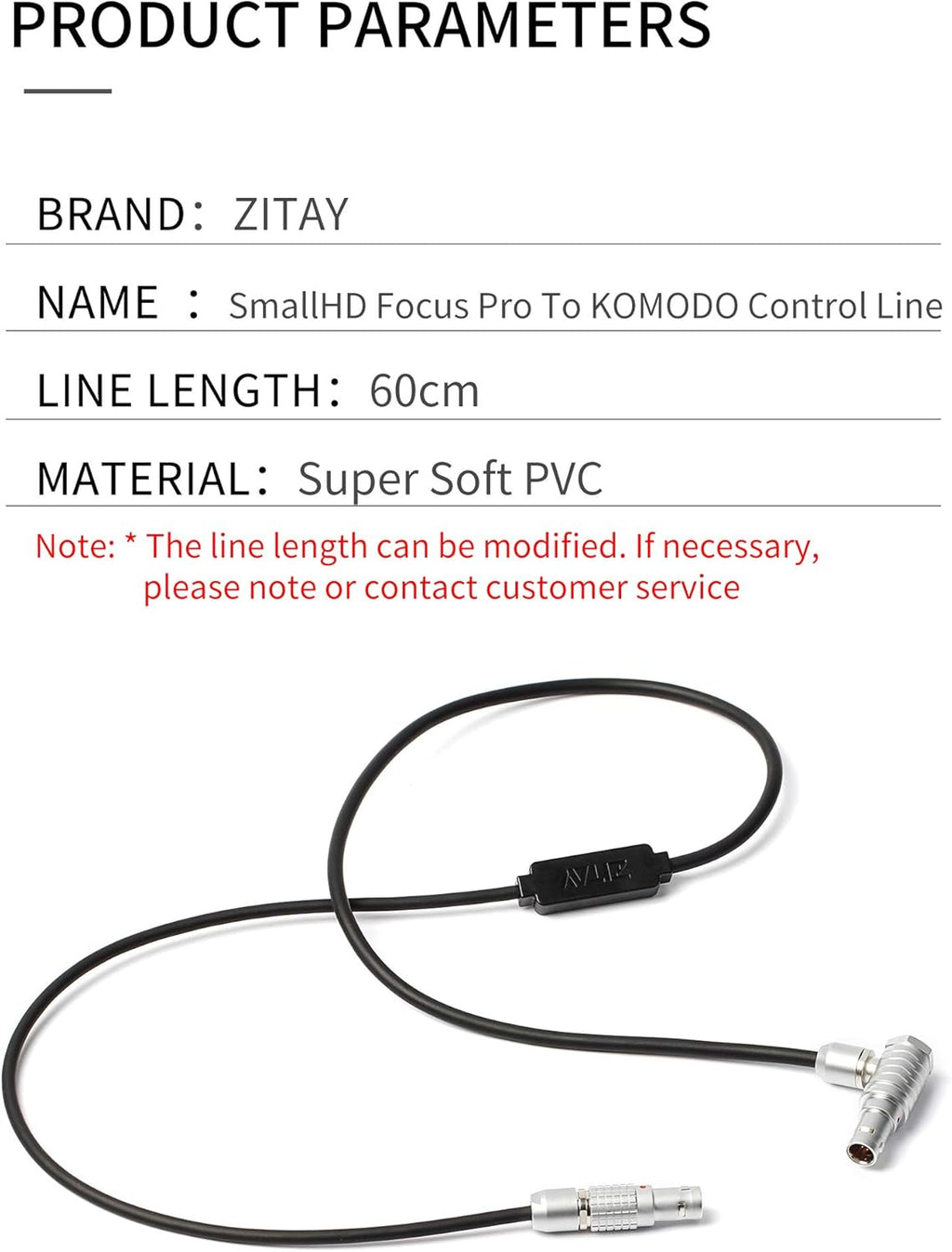 5pin to 9pin Touch Control Camera Cable S59120