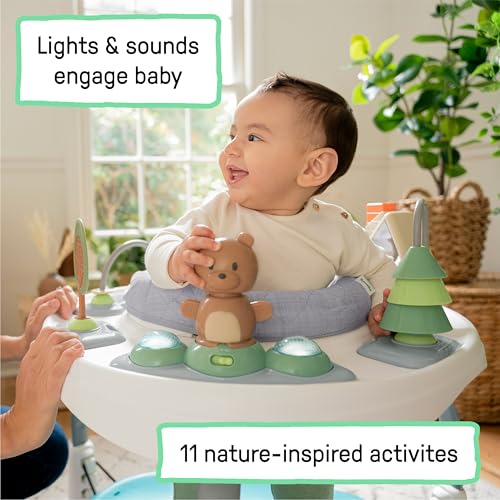 2-in-1 Baby Activity Center Jumper and Table with Infant Toys U516