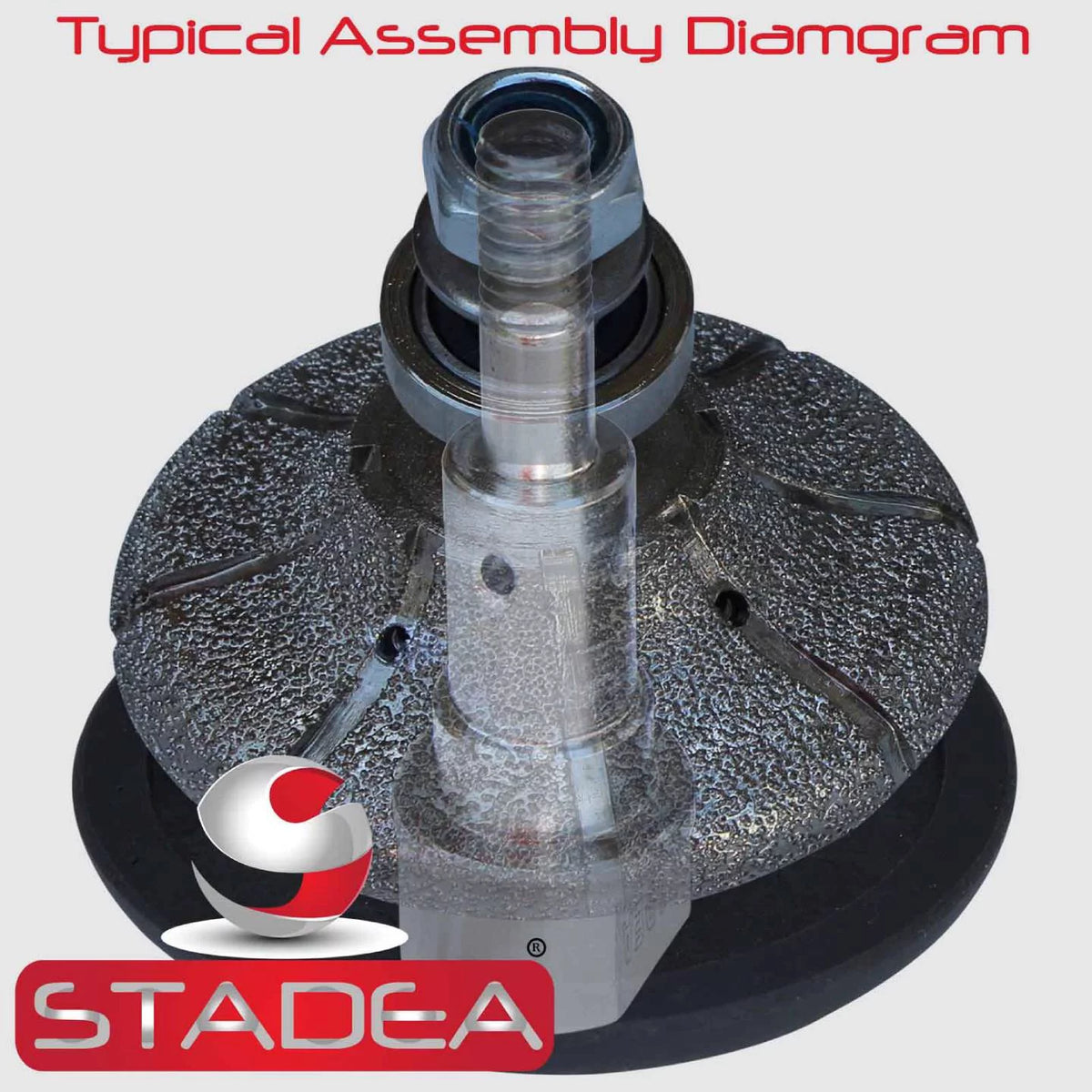 Diamond Profile Wheel Ogee 1" for Granite Marble Concrete Q775290