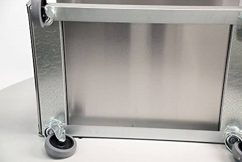 Stainless Steel 3 Shelf Utility Cart Y3296