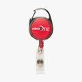Custom Printed Retractable Carabiner Badge Holder Reel R36607
