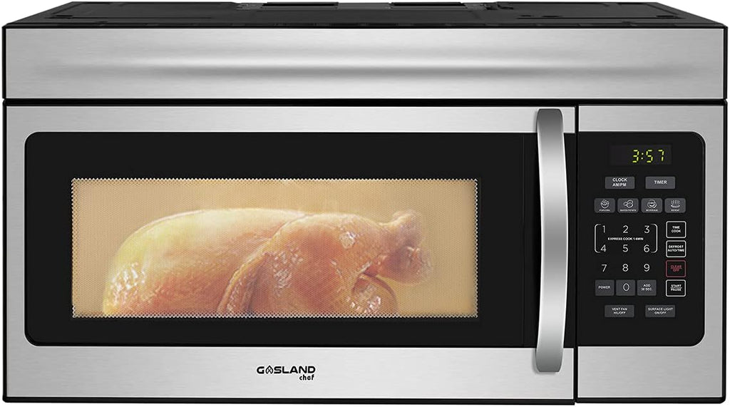 30 Inch Over-the-Range Microwave Oven with 1.6 Cu. Ft. Capacity, 1000 Watts, 300 CFM in Stainless Steel J338463