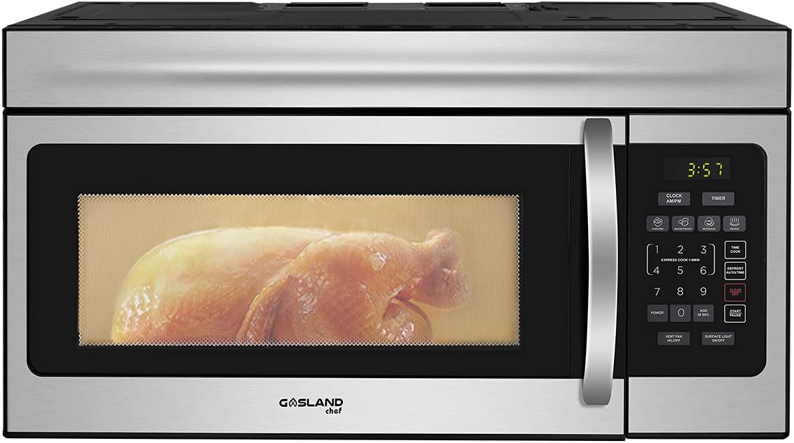 30 Inch Over-the-Range Microwave Oven with 1.6 Cu. Ft. Capacity, 1000 Watts, 300 CFM in Stainless Steel J338463