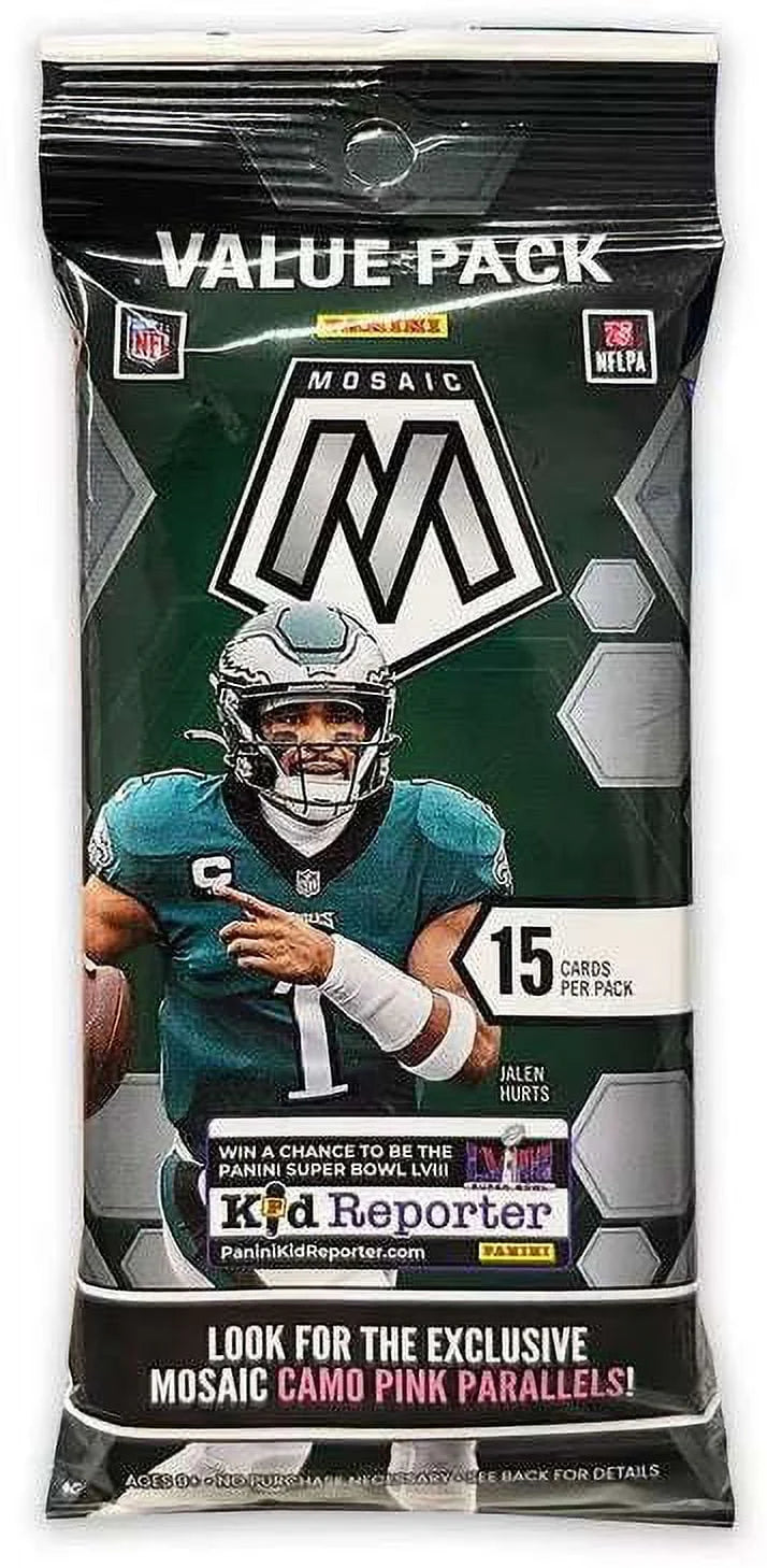 2023 Mosaic Football Trading Card Value Box (12 Packs) T9585