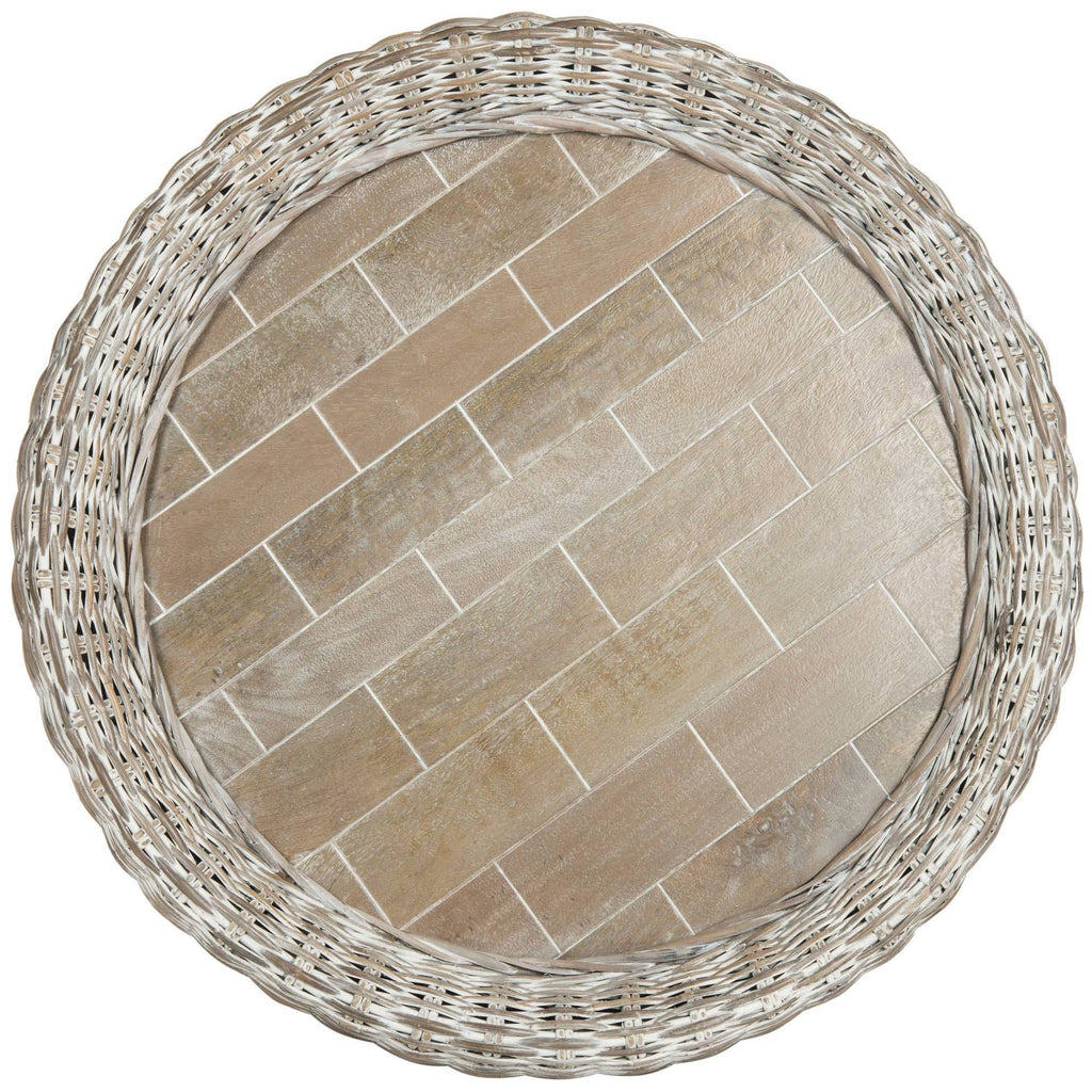 Grey Wood Top Coffee Table T199486