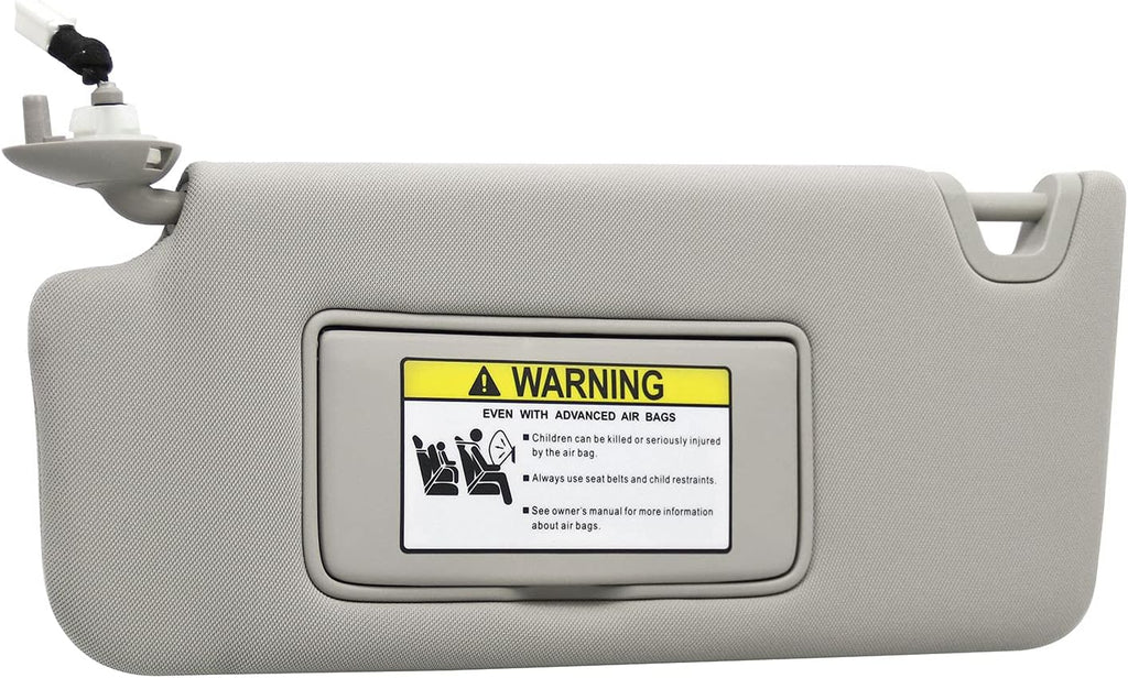 Left Driver Side Sun Visor Beige Pack of 2 S951