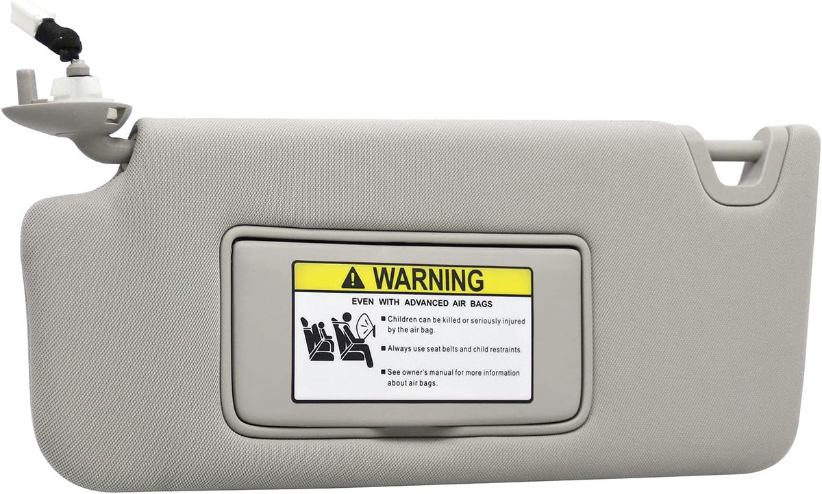 Left Driver Side Sun Visor Beige Pack of 2 S951