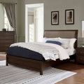 Walnut Panel Bed - California King M584