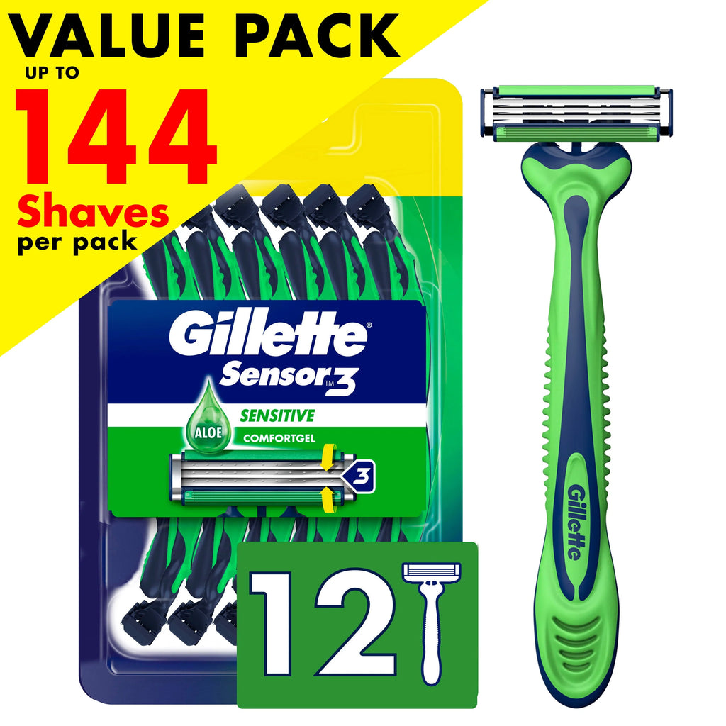 Men's Disposable Razor, 4 Razors V618881