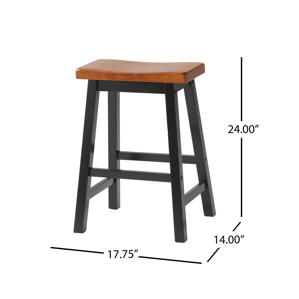 4 Piece Black Wood Dining Set G740775