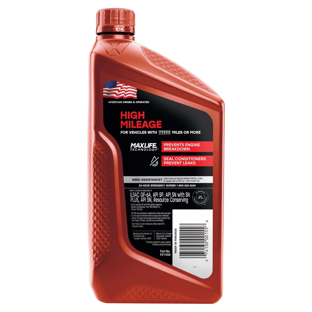 5W-30 Synthetic Blend Motor Oil 1 QT Y9003