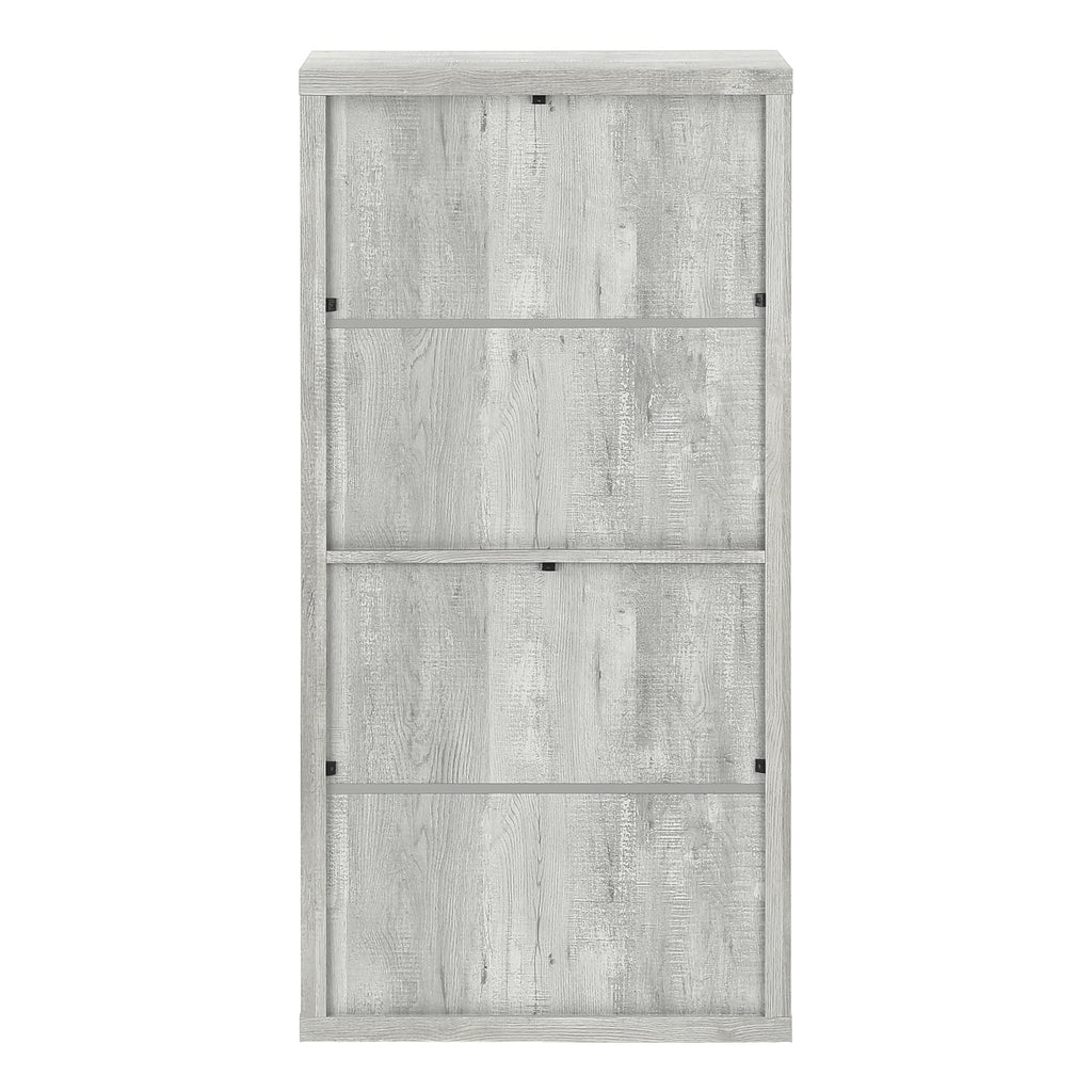 Grey 5 Tier Laminate Bookshelf H6506