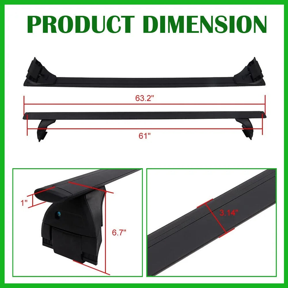 Cross Bars Roof Rail Racks Q9601