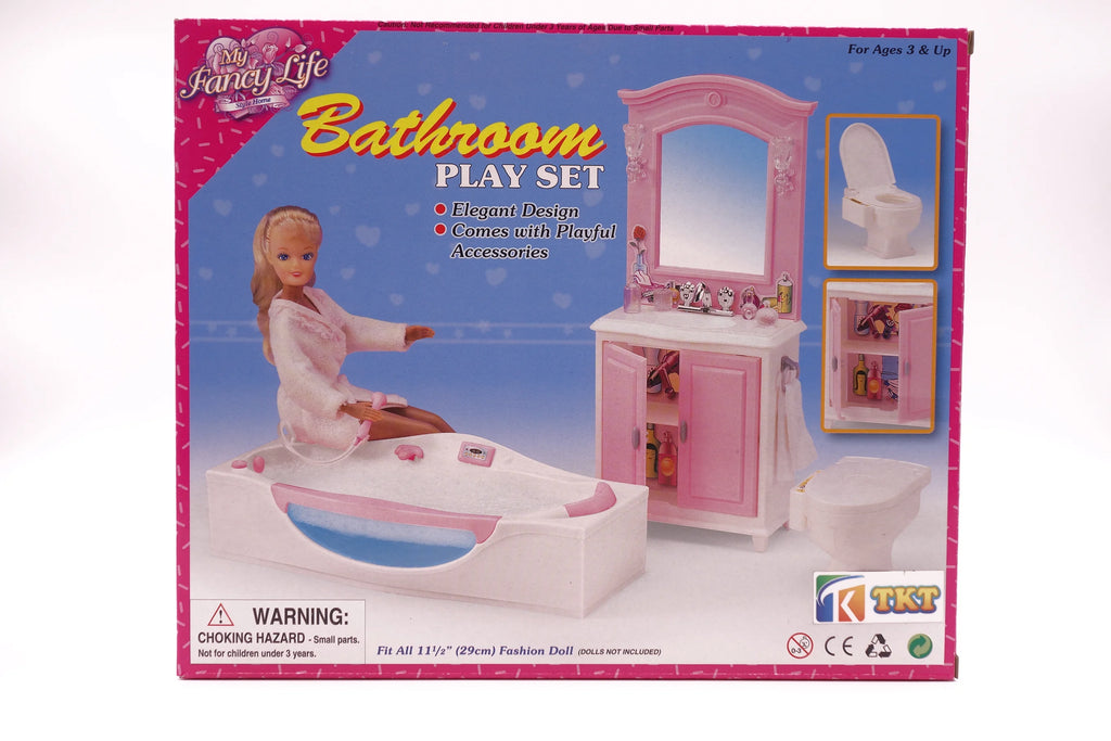 Bathroom Play Set for 11.5" dolls D595286