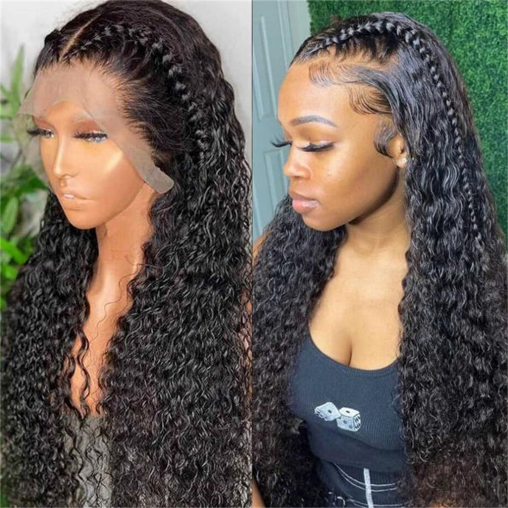 13×4 HD Front Lace Human Hair Wig, 180% Density, Natural Color, 26 inch L984859