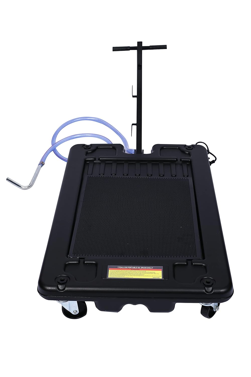 17-Gallon Oil Drain Pan with Electric Pump B23833