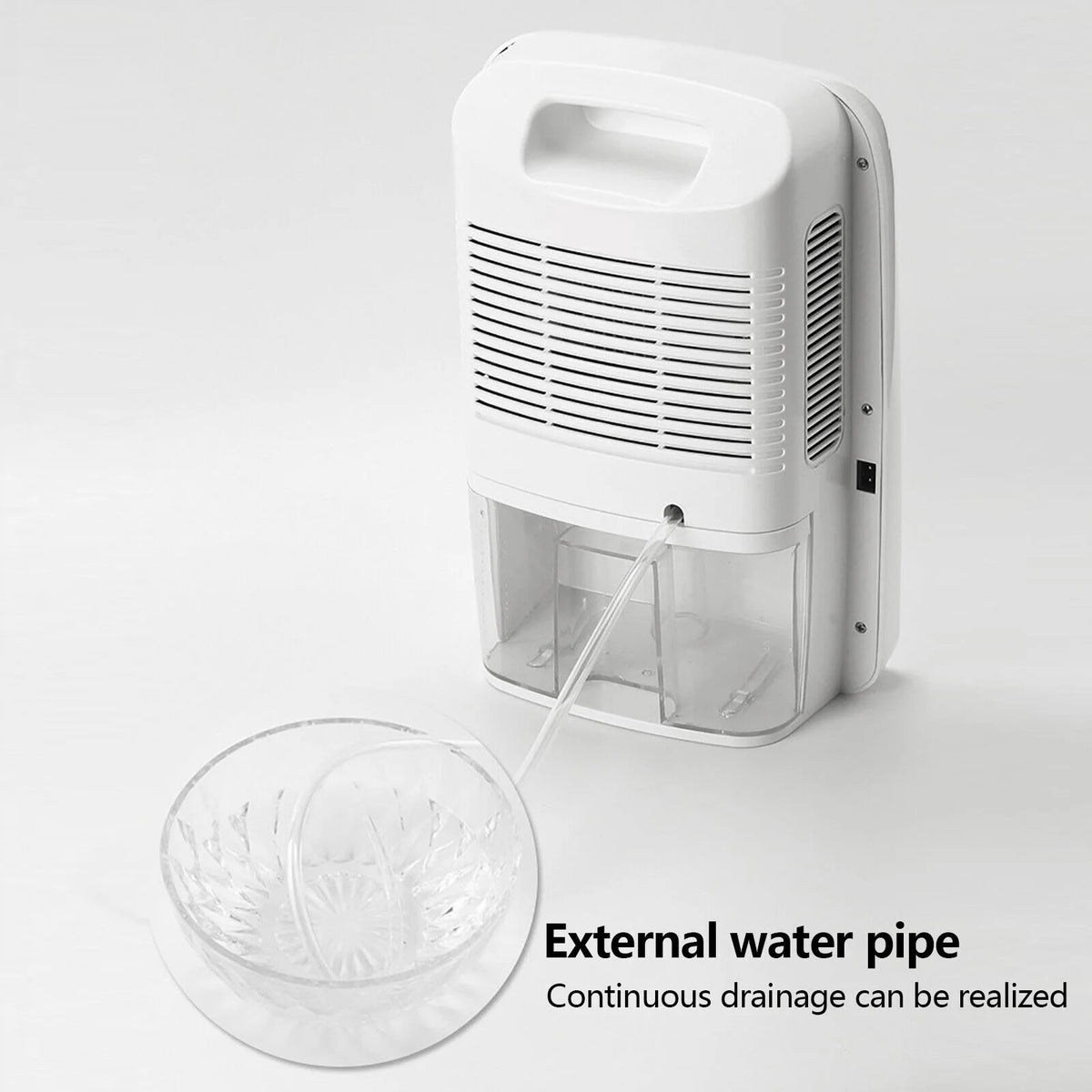 2.5L Water Tank Dehumidifier with Drain Hose O4765
