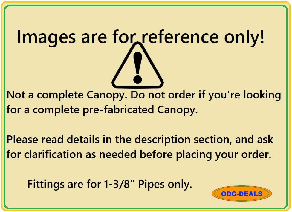 8-Leg-12pc Canopy Fittings Kit G7435