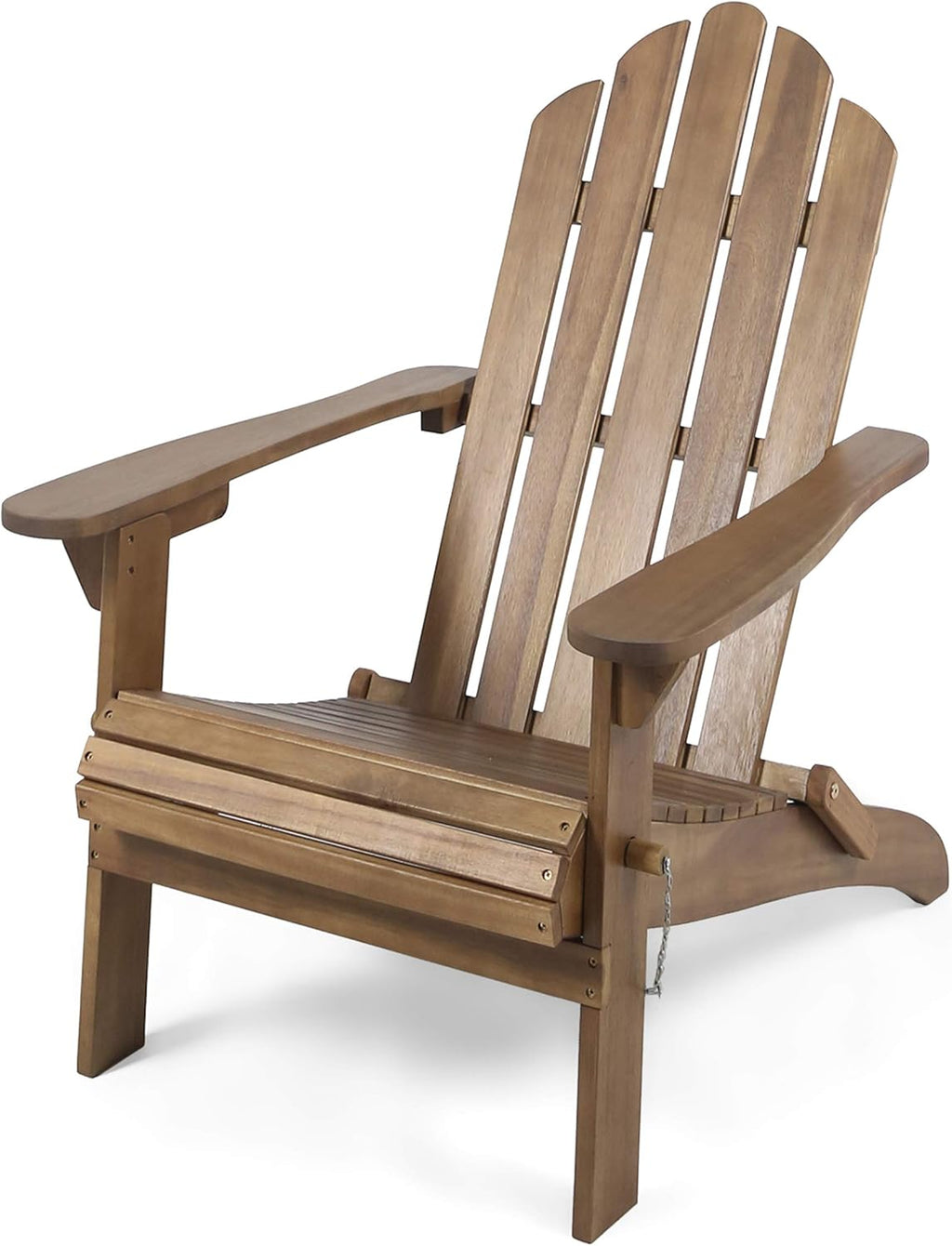 Foldable Acacia Wood Adirondack Chair Q806573