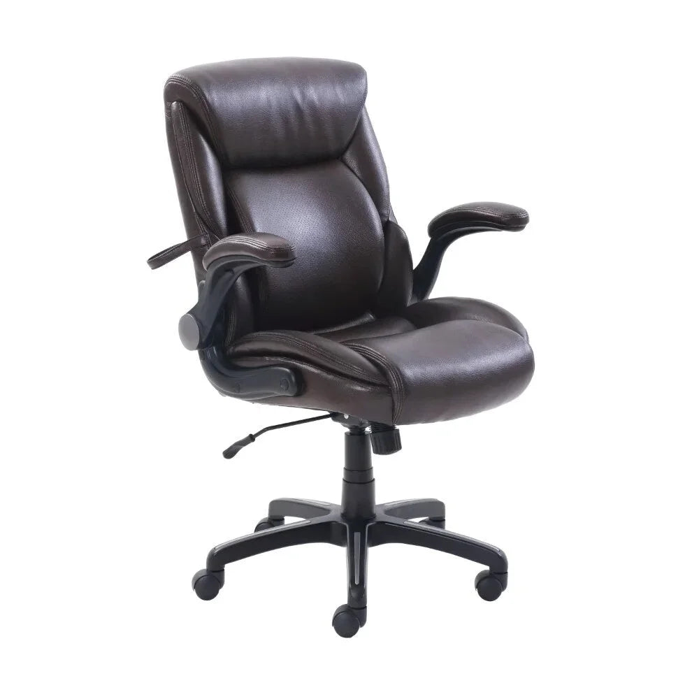 Black Bonded Leather Office Chair A6583
