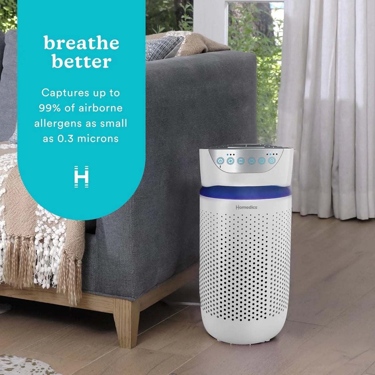 White True HEPA Air Purifier P800252
