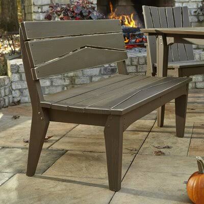 Whitewash Garden Bench U9622