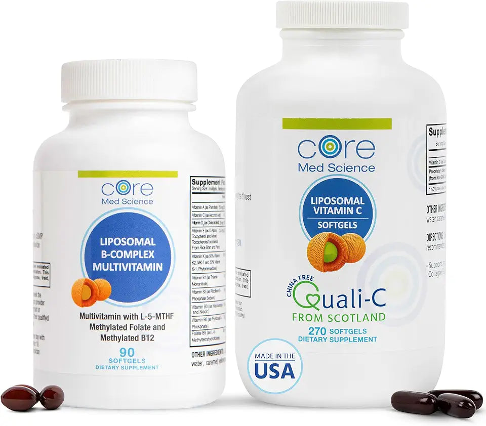 Liposomal Vitamin B-Complex & Vitamin C 1000mg Soft Gels H9877