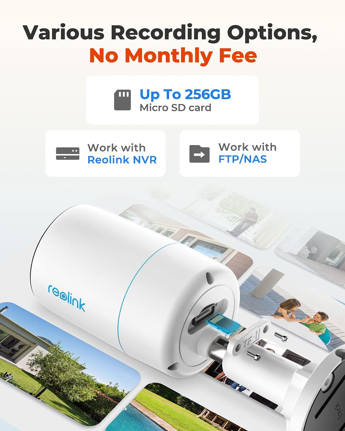 4K PoE Outdoor Security Camera with Color Night Vision I252523