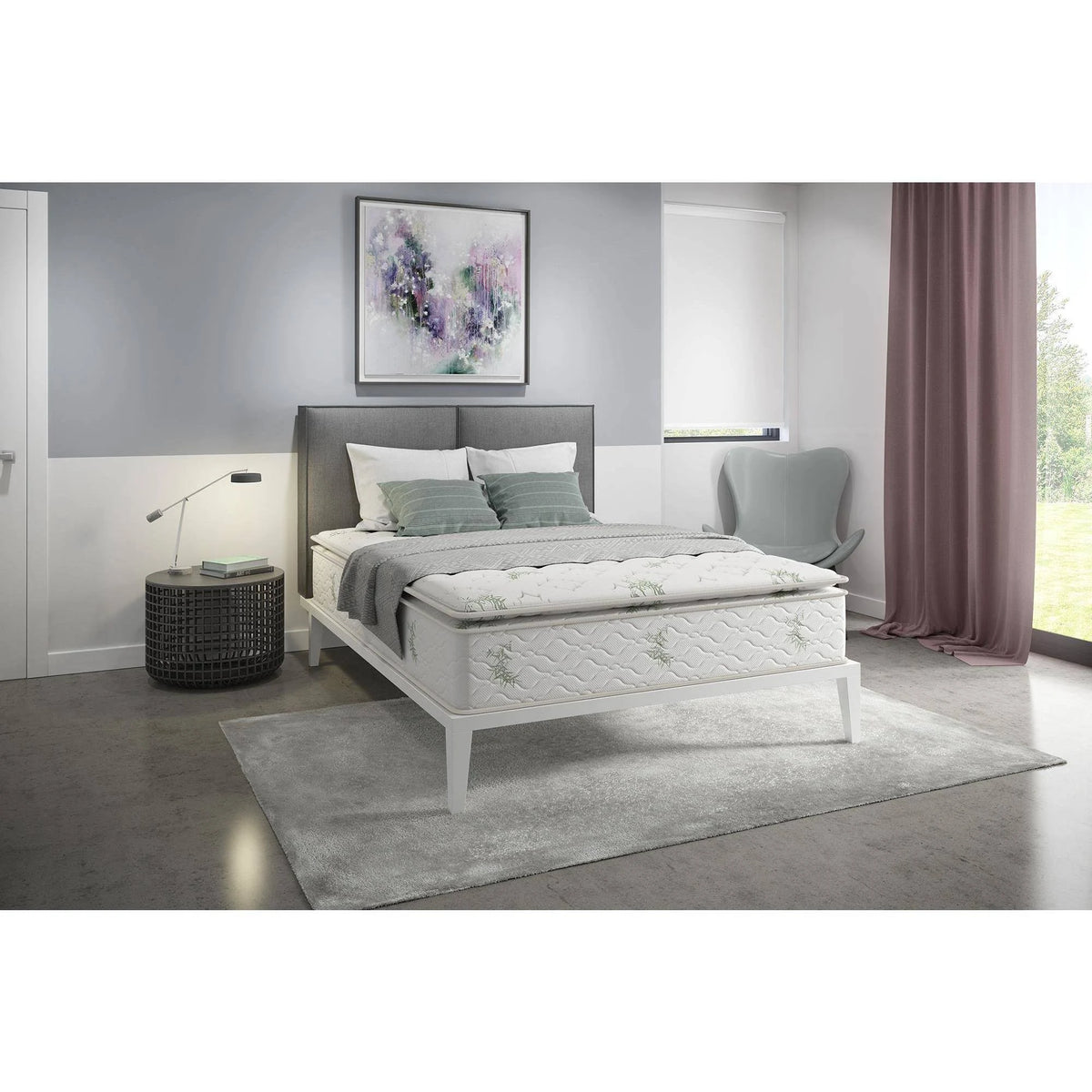 13 inch Full Encased Coil Mattress J1143