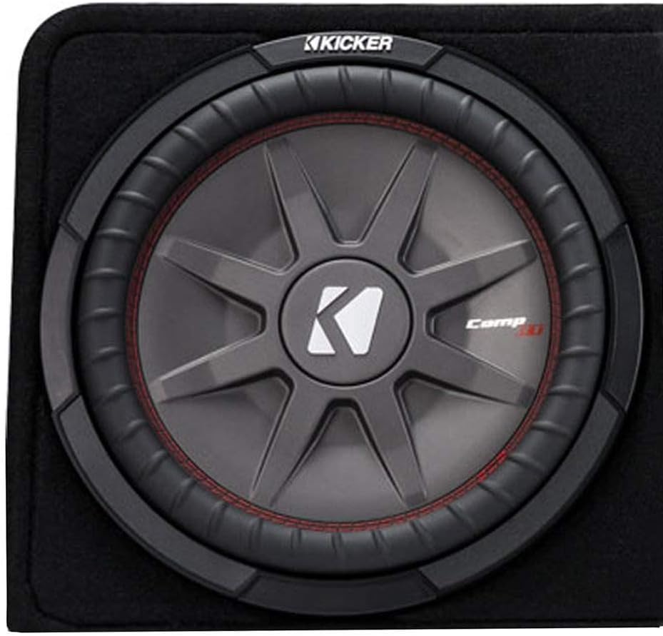 12" 2-Ohm Slim Shallow Subwoofer Sealed Enclosure I787