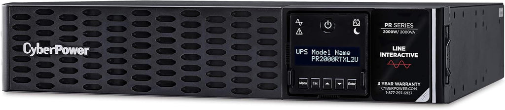 UPS System, 3000VA/3000W, 9 Outlets, 2U Rack/Tower E18753