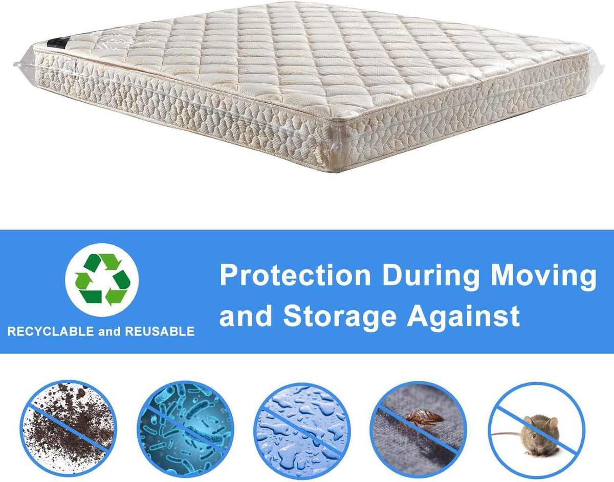 Queen Mattress Bag 4 mil Polyethylene J72190