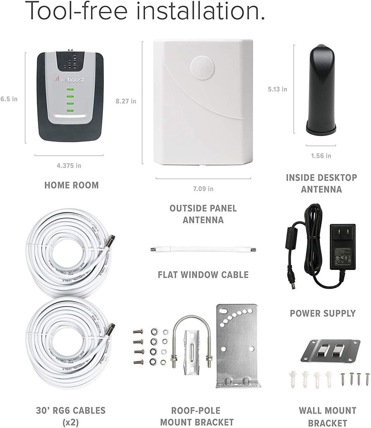 Cell Phone Signal Booster Kit T8784