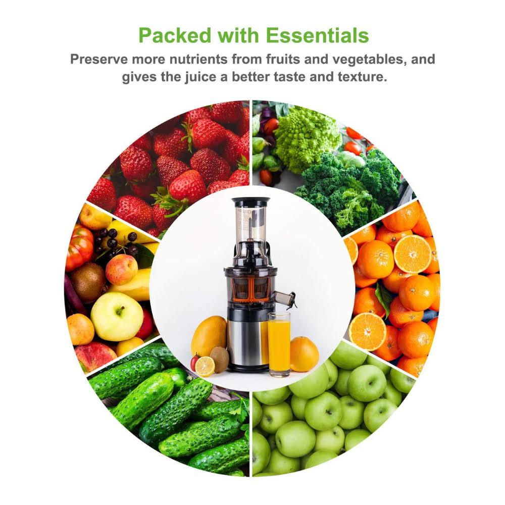 Black Masticating Juicer J5461