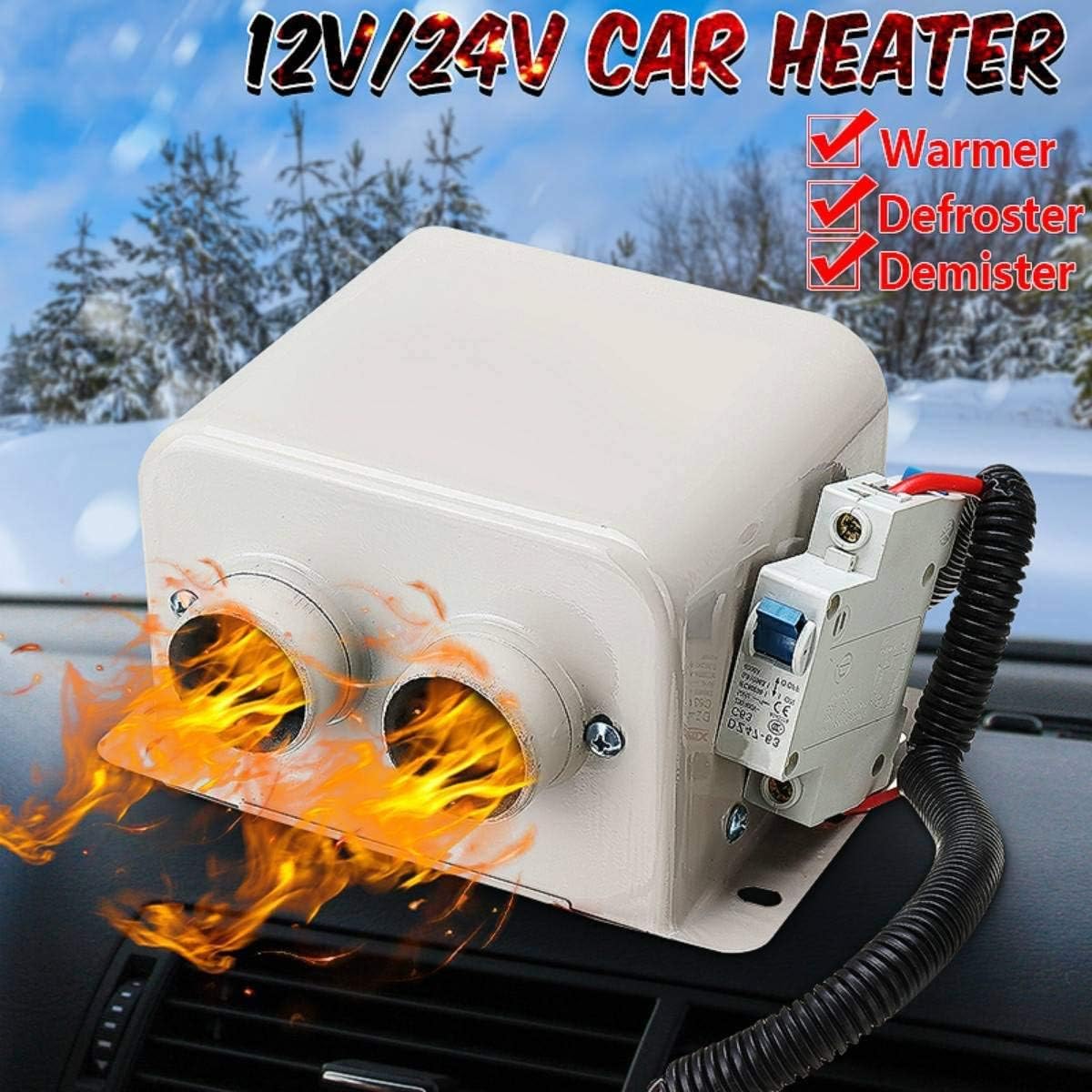 12V 800W Car Heater Kit V316
