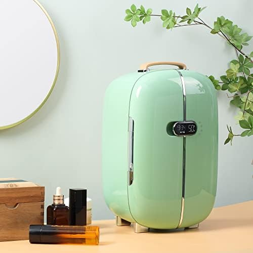 Portable Skincare Fridge with LED Display 12L Mini Fridge Pink C2502