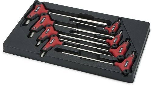 8 Piece SAE T Handle Hex Key Set R1048