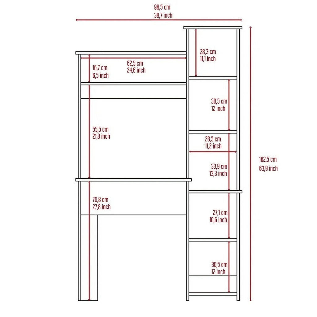 White Computer Desk R87252