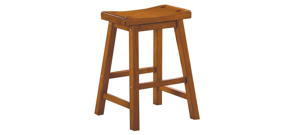 Oak Stool Set of 2 N6305