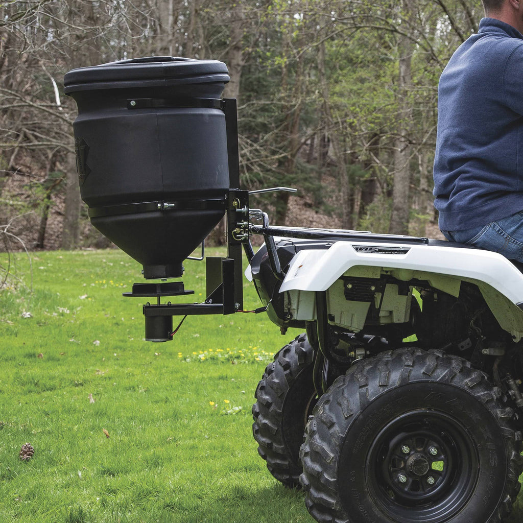 15-Gallon ATV Broadcast Spreader with Rain Cover P345