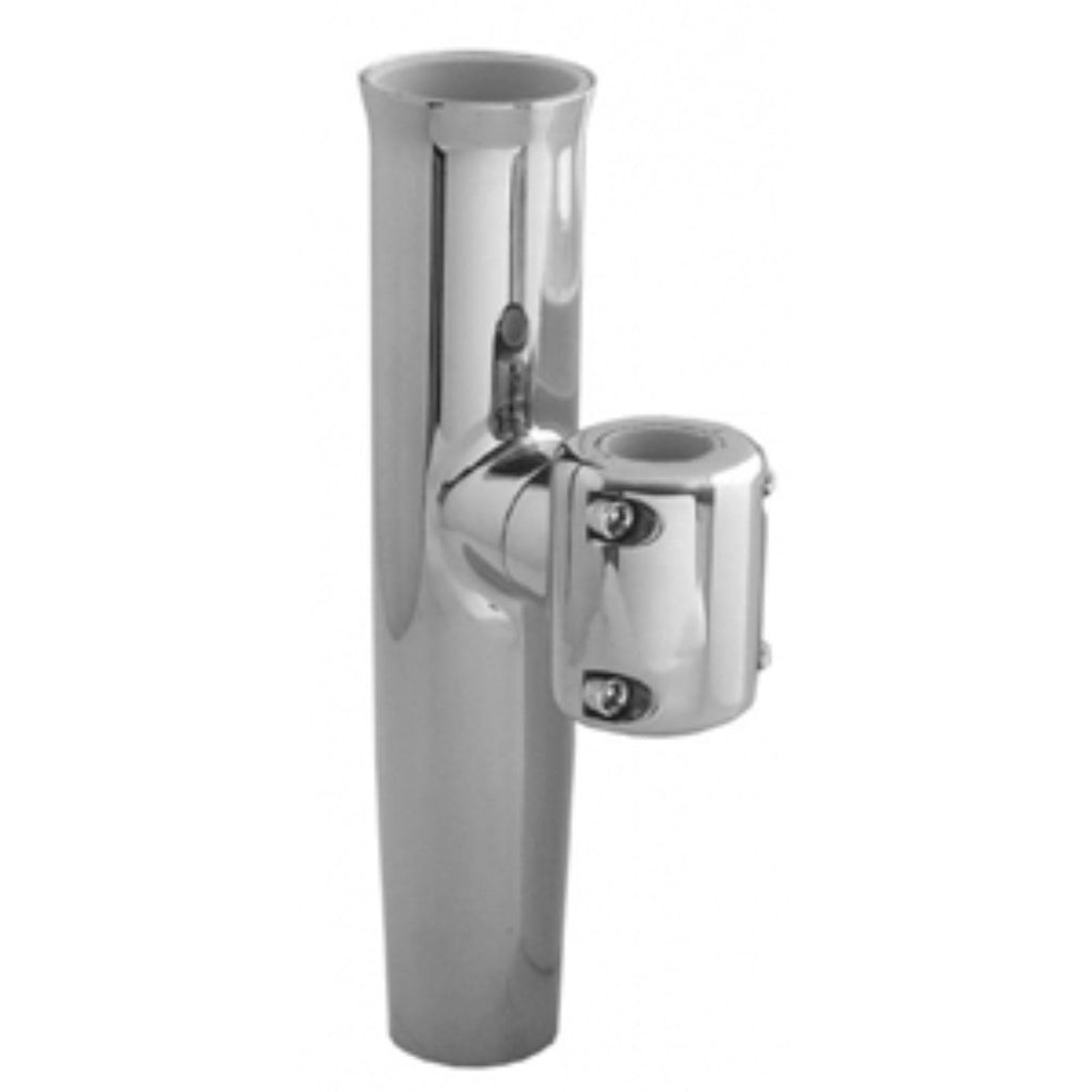 Stainless Steel Clamp-On Adjustable Rod Holder E23223